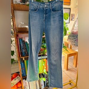 L’Agence Jeans high rise straight leg